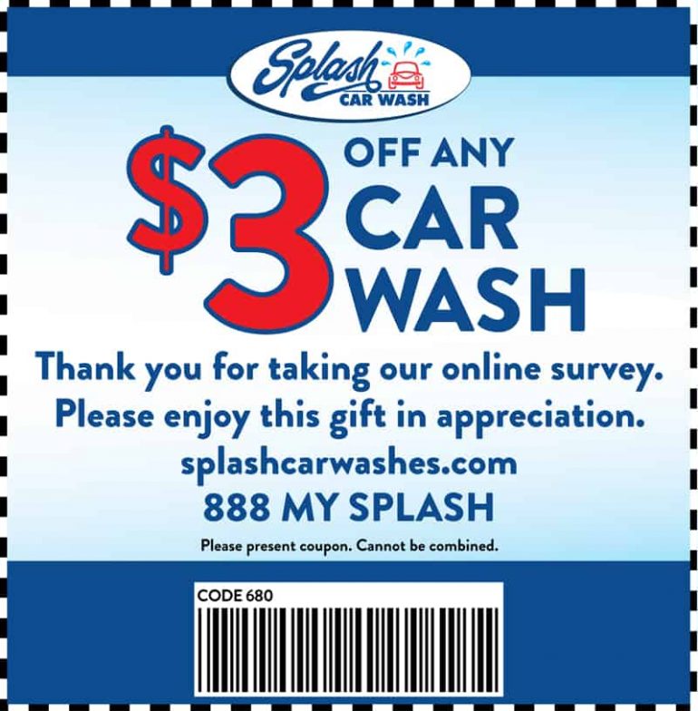 Splash Car Wash Prices 2024
