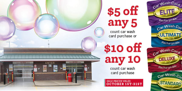 does kwik trip offer unlimited car washes