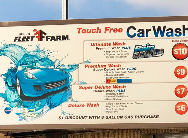 Fleet Farm Car Wash Prices List 2023