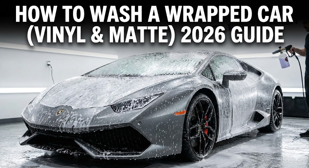 How to Wash a Wrapped Car (Vinyl & Matte) 2026 Guide