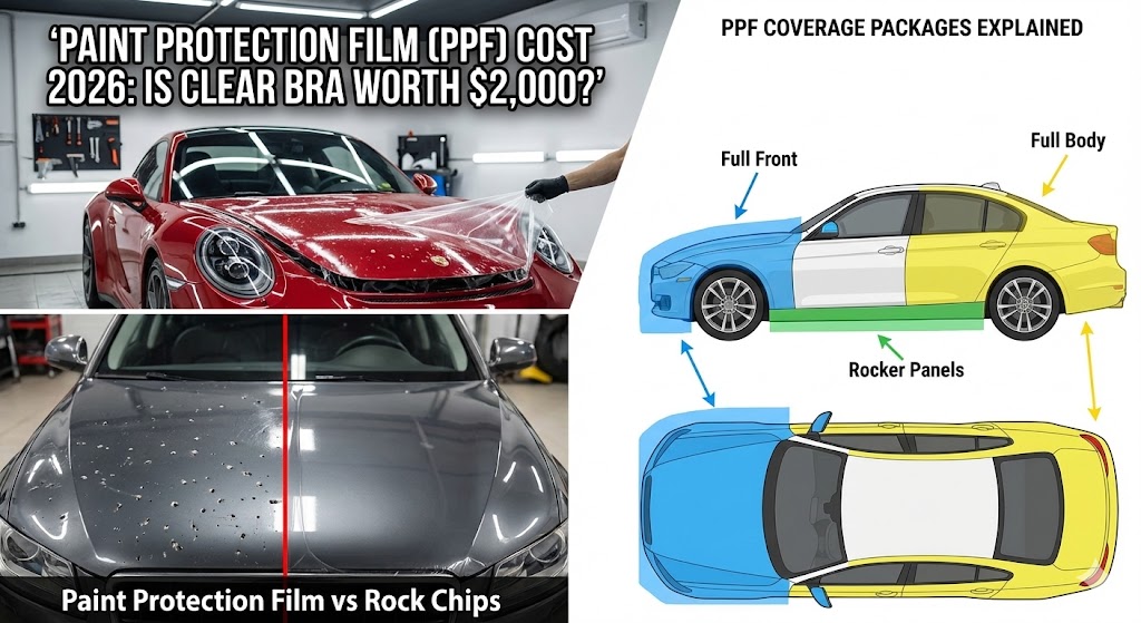 Paint Protection Film (PPF) Cost 2026: Is Clear Bra Worth $2,000?